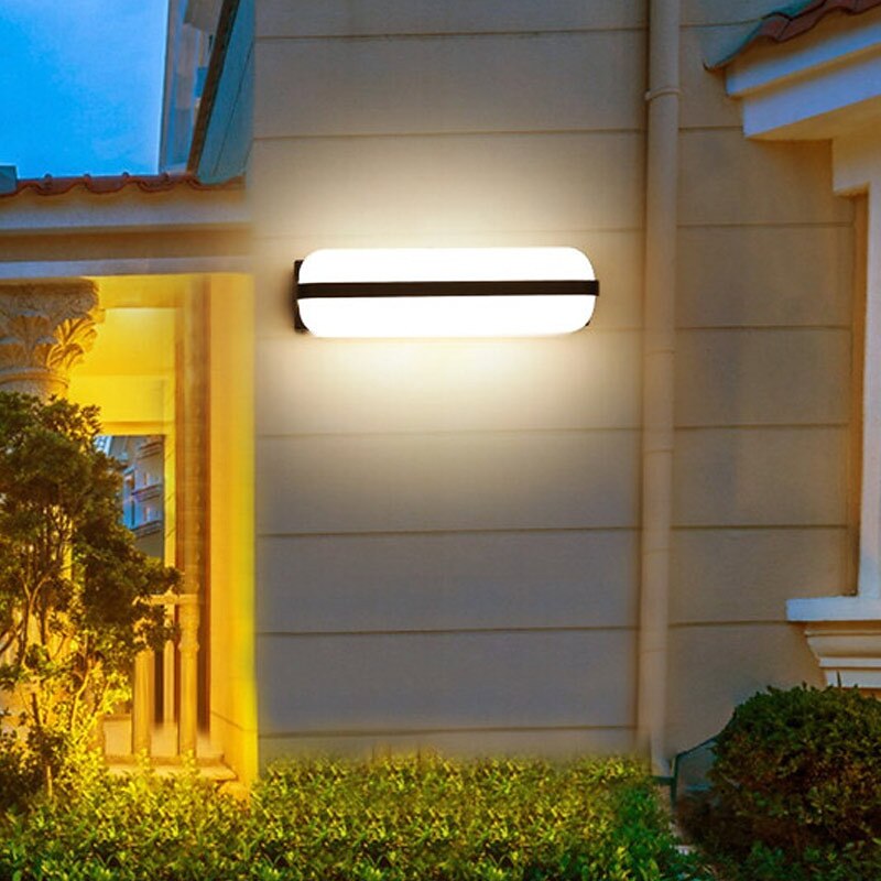Outdoor Modern Outdoor Wall Lights Outdoor Metal Wall Light 220-240V 20 W3