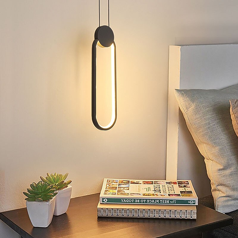 38cm Line Design Geometric Shapes Pendant Light Aluminum Artistic Style Formal Style Vintage Style Artistic Modern 85-265V