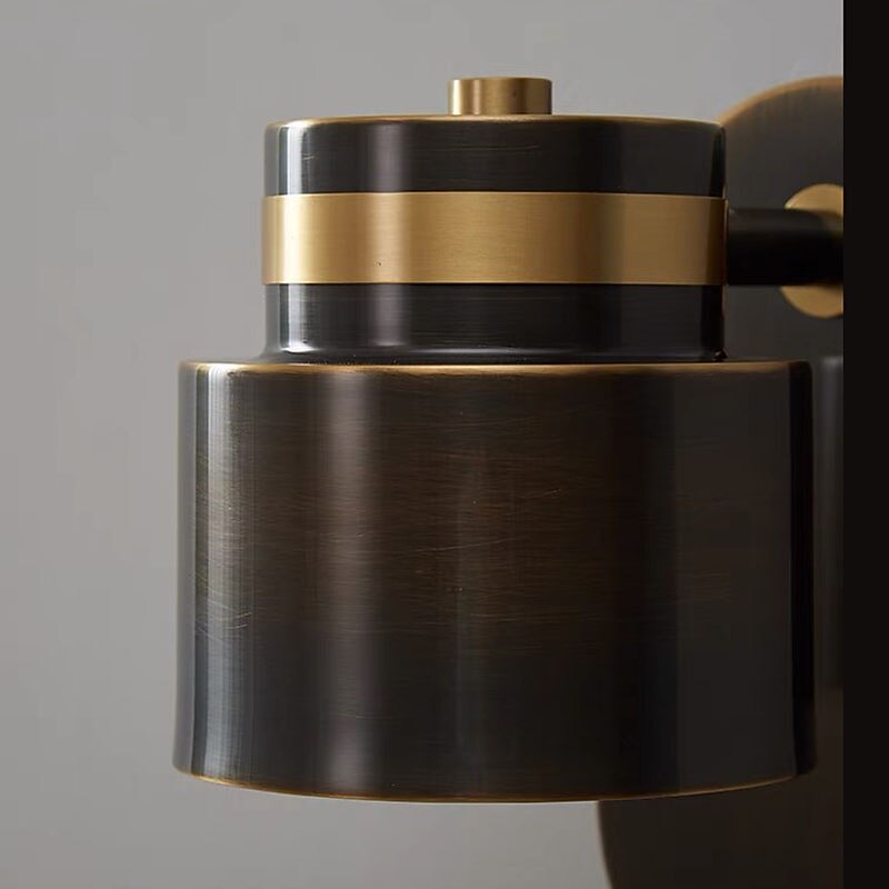 Indoor Modern Indoor Wall Lights Bedroom Dining Room Copper Wall Light 220-240V 5 W4