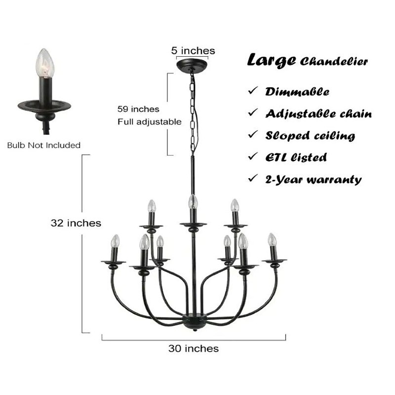 73 cm Single Design Chandelier Metal Mini Painted Finishes Traditional / Classic Country 220-240V2