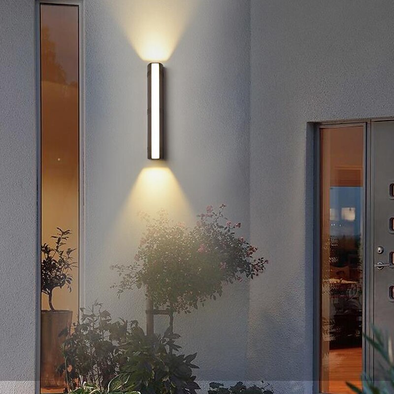 Outdoor Indoor LED Outdoor Wall Lights Indoor Wall Lights Living Room Outdoor Aluminum Wall Light 85-265V4