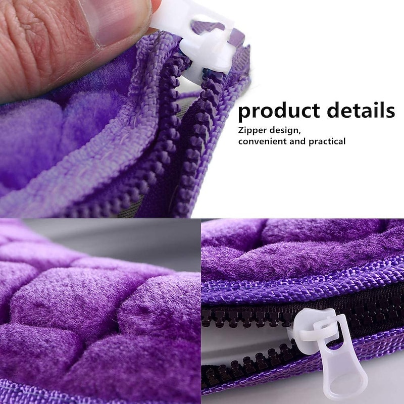 Toilet Seat Cover Cushion Universal Plush Toilet Seat Cover Warm Toilet Seat Cover Cute Knitting Handle Toilet Seat Cover4