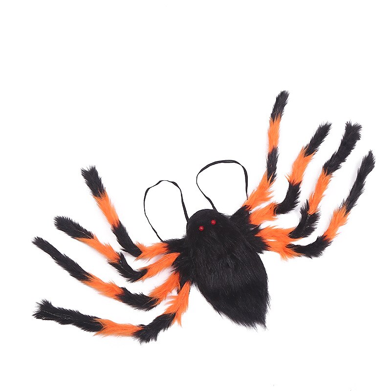 Halloween Spider New Creative Pocket Spider Costume Prom Props Candy Spider Colorful Strap Big Spider2