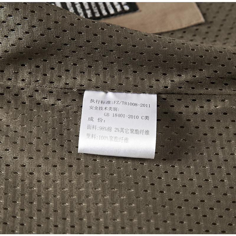 Men's Hiking Vest Top Outdoor Breathable Quick Dry Lightweight Multi Pockets Summer ArmyGreen Black khaki Hunting Camping / Hiking / Caving2