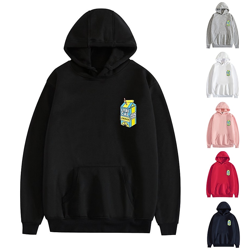 Men's Print Long Sleeve Sweatshirts  Crew Neck Cool Designer Winter Black A Black B Pink A Clothing Apparel Designer Plus Size S M L XL XXL XXXL