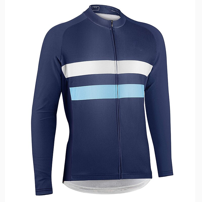 men's thermal long sleeve cycling jersey, bike jersey,jacket with 3 pockets3