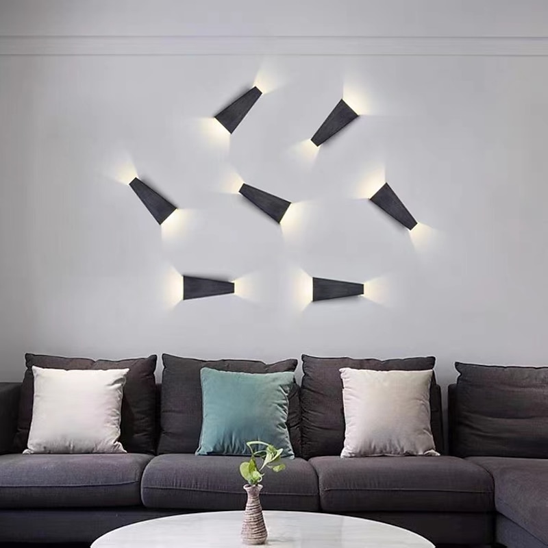 Lightinthebox LED Wall Sconce Modern Contemporary Metal Indoor Wall Light 10W for Shops Cafes Office 110-120V 220-240V4