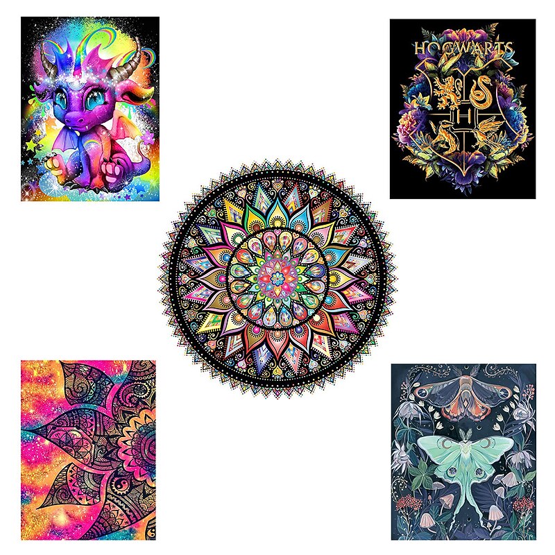 Wooden Puzzle for Adults Animal Shaped Wood Jigsaw Puzzles Children Educational Toy Family Board Game for Kids Gift2