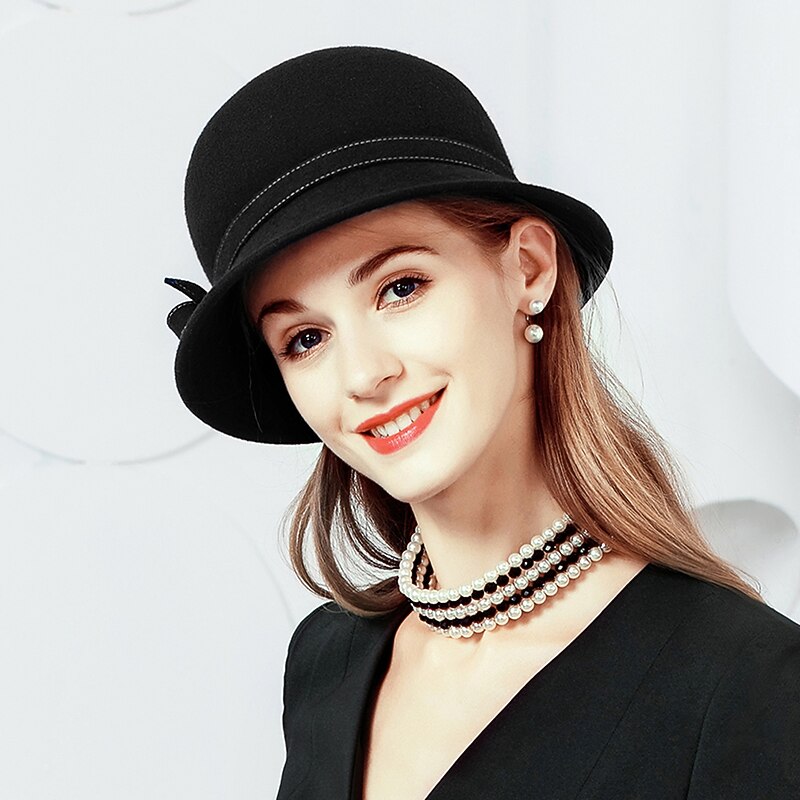 Gemstone & Crystal / Wool Hats / Headpiece with Crystal 1 Piece Party / Evening / Casual / Outdoor Headpiece3