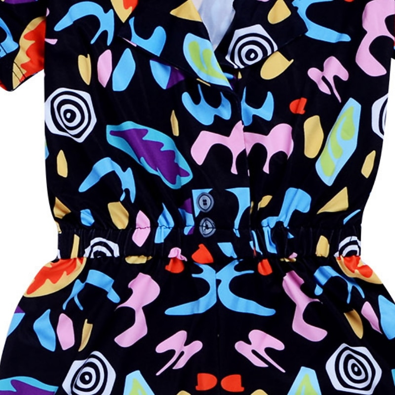 Girls' 3D Print Jumpsuit Summer Spring Active Kids 9-13 Years Casual Daily4