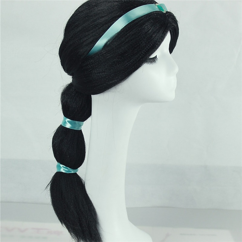 Desert Princess Wig Women Standard Synthetic Wig Wavy With Bangs Wig Very Long A29 Synthetic Hair Women's Soft Easy to Carry Fashion Blonde Pink Red Halloween Wigs4