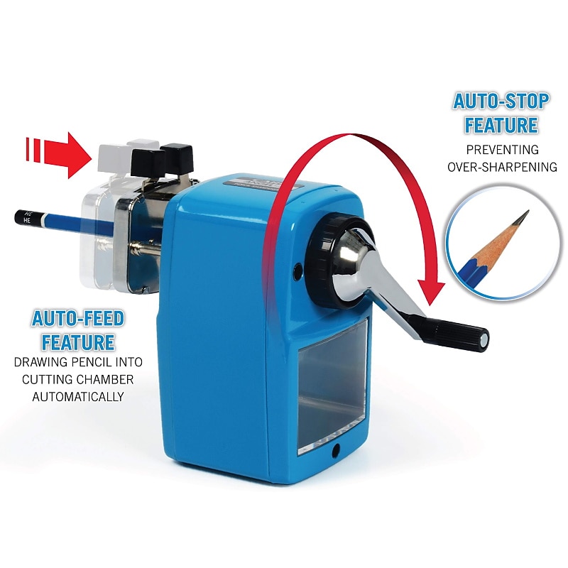 Manual Pencil Sharpener Red, Back to School Gift2