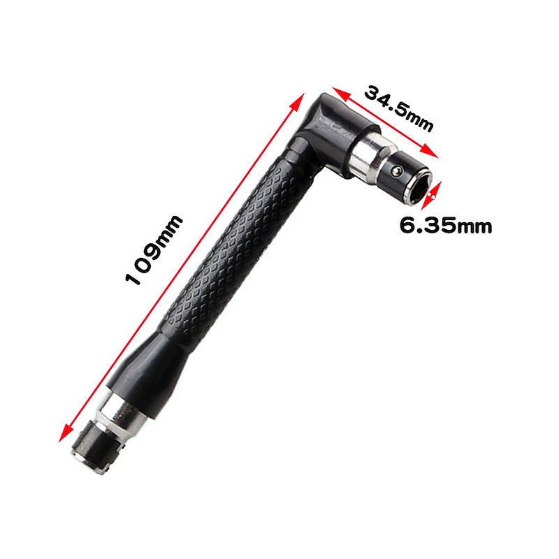 Mini L-Type Rotary Tool Screwdriver Socket Approved Socket Wrench Rods Hand Tools Dual End Wrench Driver Two Heads3