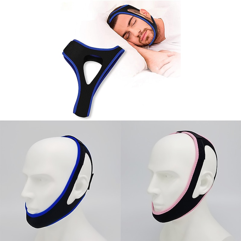Triangular Anti-snoring Belt Chin Rest Bandage Correct Sleep Mouth Breathing Maintain The Shape Of The Face Beauty Belt