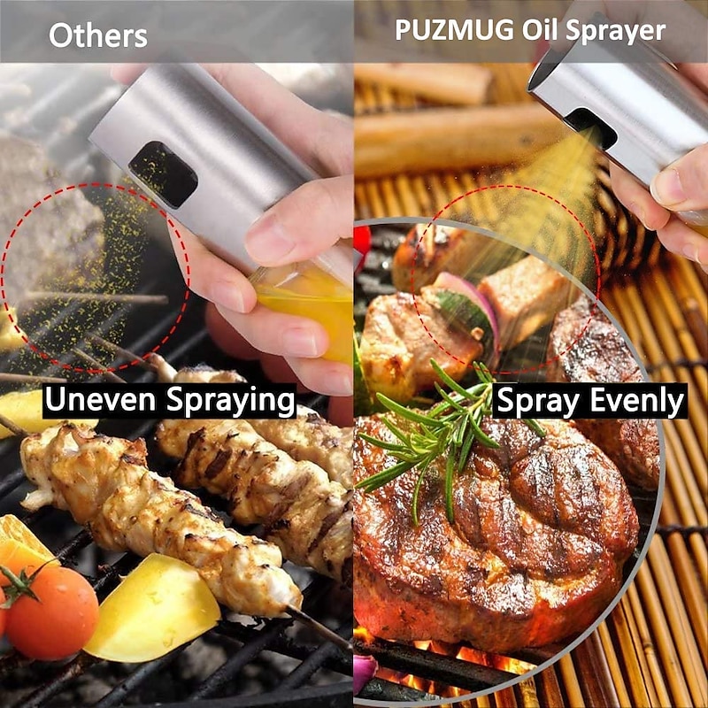 Barbecue Olive Oil Spray Bottle Oil Vinegar Spray Bottle Water Barbecue Grill Sprayer Kitchen Tool4