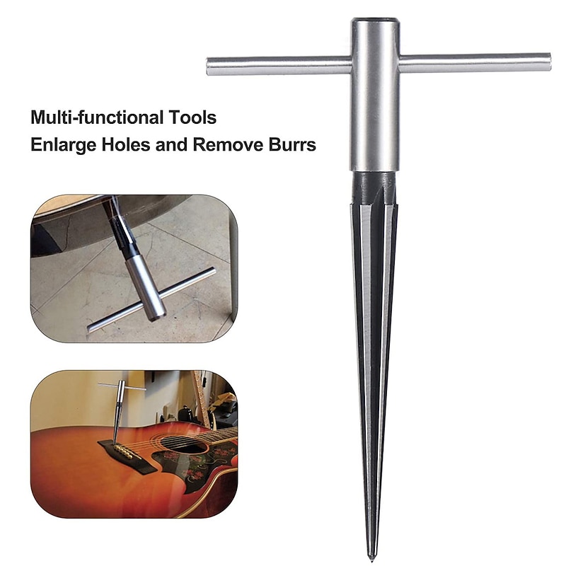 Taper Reamer 3-13mm&5-16mm Hand Metal Reamer Deburring Enlarge Pin Hole Handheld Reamer For Wood Metal Plastic Drilling Tools3