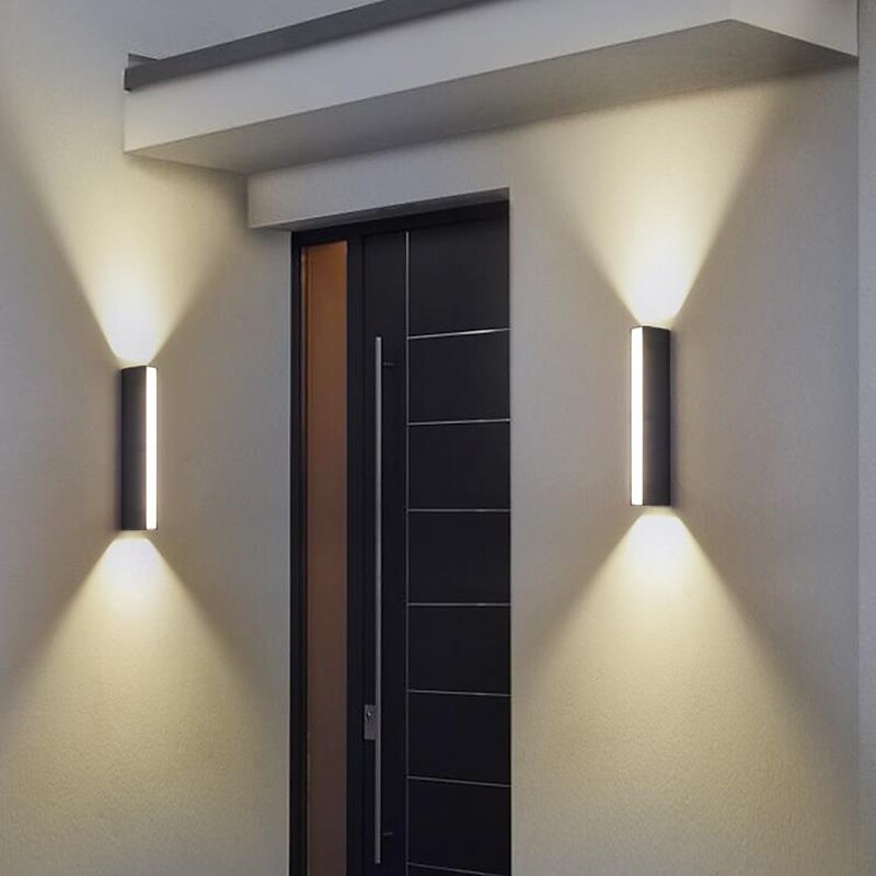 Outdoor Indoor LED Outdoor Wall Lights Indoor Wall Lights Living Room Outdoor Aluminum Wall Light 85-265V - Main Image