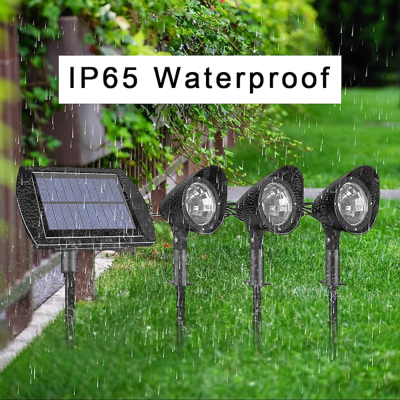 Solar Spotlight Outdoor Garden Landscape Light IP65 Waterproof Lawn Lights Courtyard Park Pathway Lighting3