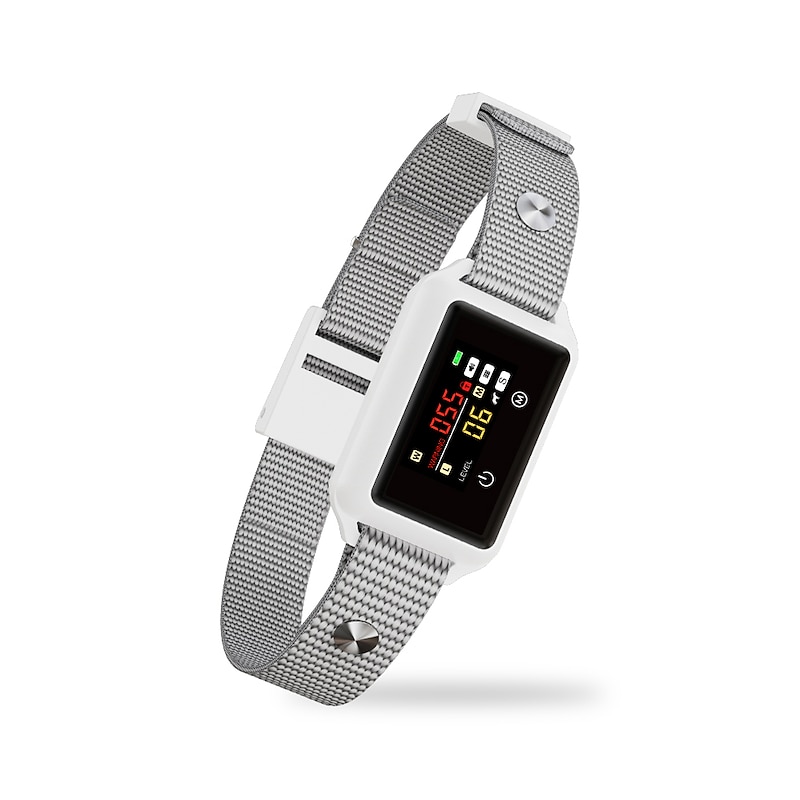 Dog Training Shock Collar Shock Collar For Dogs With Remote Dog Barking Control Devices Easy Install Electric 3 Modes Beep Vibration Dog Waterproof Anti Bark Rechargable Safety ABS+PC Electronic3