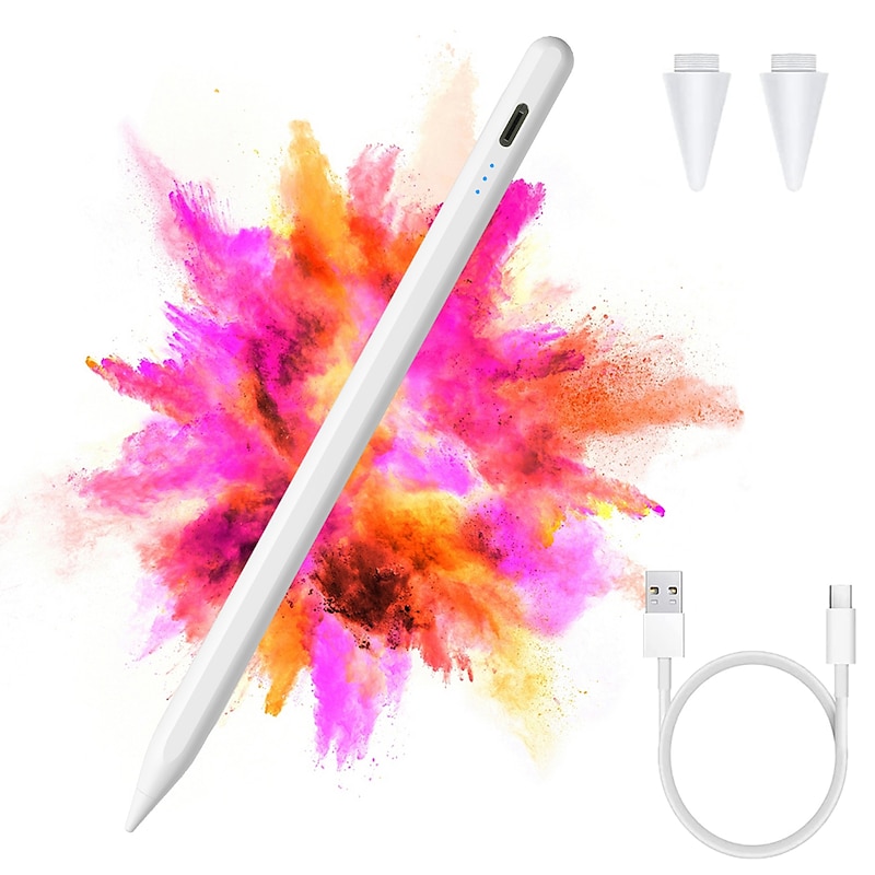 Stylus for Apple iPad Pro/Air Fully Charges this Stylus for iPad in 15 Minutes Designed for Apple Pencil with Tilte Sensitivity Palm Repulsion and Magnets2