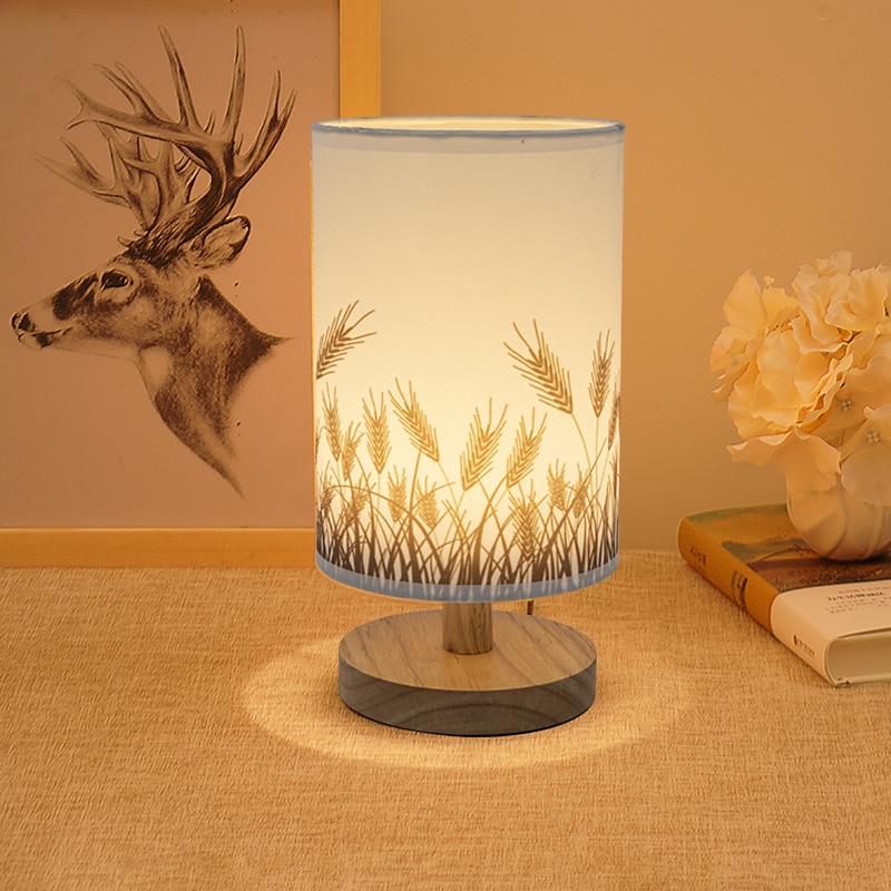 Table Lamp / Reading Light Ambient Lamps / Decorative Floral / Modern Contemporary USB Powered For Study Room / Office / Girls Room Fabric <5V3
