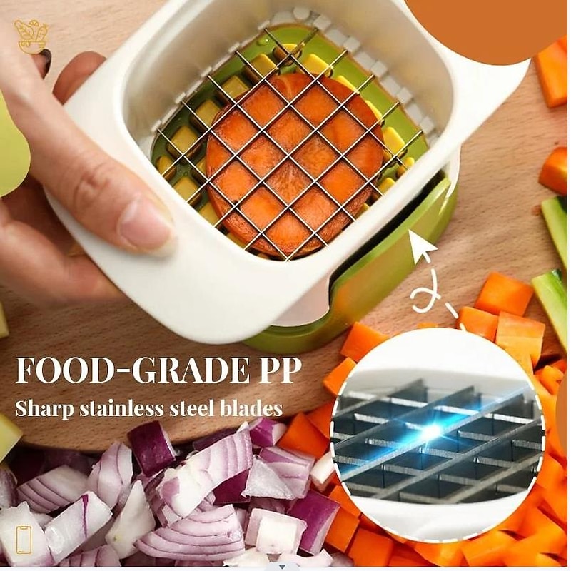 Multi-Function Vegetable Cutter Household Hand-Pressed French Fries Vegetable Cutter Potato Dicing Artifact Kitchen Vegetable Cutting Artifact2