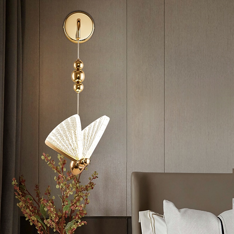 LED Nordic Style Indoor Wall Lights Living Room Shops / Cafes Aluminium Alloy Wall Light 85-265V3