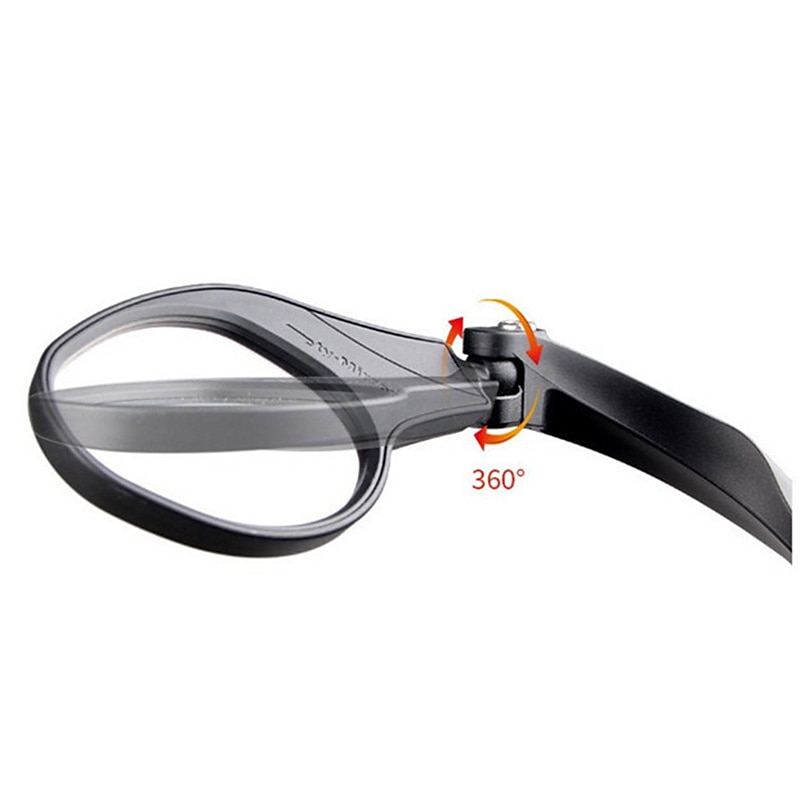 Rear View Mirror Cycling Outdoor Adjustable Flexible Cycling Bicycle motorcycle Bike Glass Plastic Black Mountain Bike MTB Recreational Cycling4