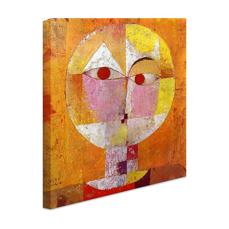 Handmade Oil Painting Canvas Wall Art Decoration Paul Klee Style Abstract for Home Decor Rolled Frameless Unstretched Painting2