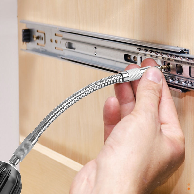 Flexible Electric Drill Screwdriver Bit Multifunctional Universal Snake Hose Metal Cardan Shaft Connection Soft Extension Rod Link