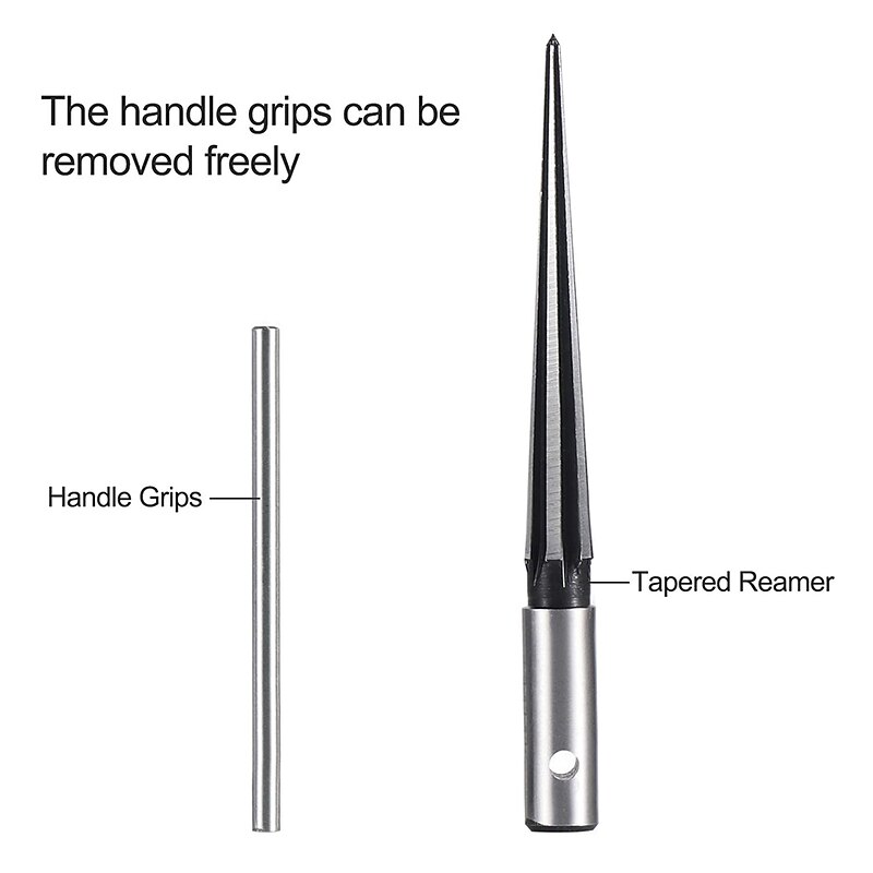 Taper Reamer 3-13mm&5-16mm Hand Metal Reamer Deburring Enlarge Pin Hole Handheld Reamer For Wood Metal Plastic Drilling Tools2