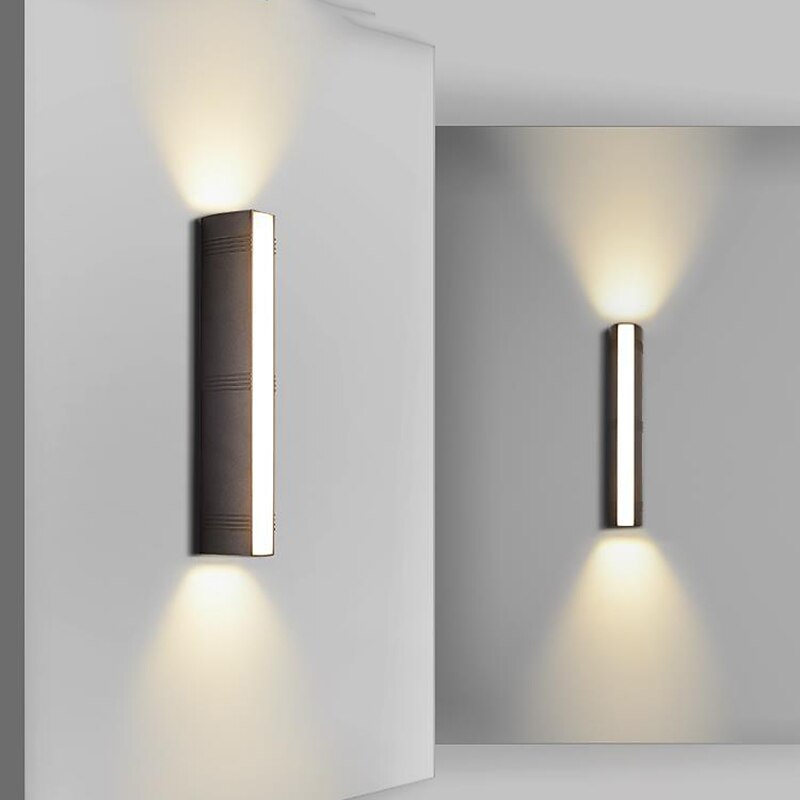 Outdoor Indoor LED Outdoor Wall Lights Indoor Wall Lights Living Room Outdoor Aluminum Wall Light 85-265V3