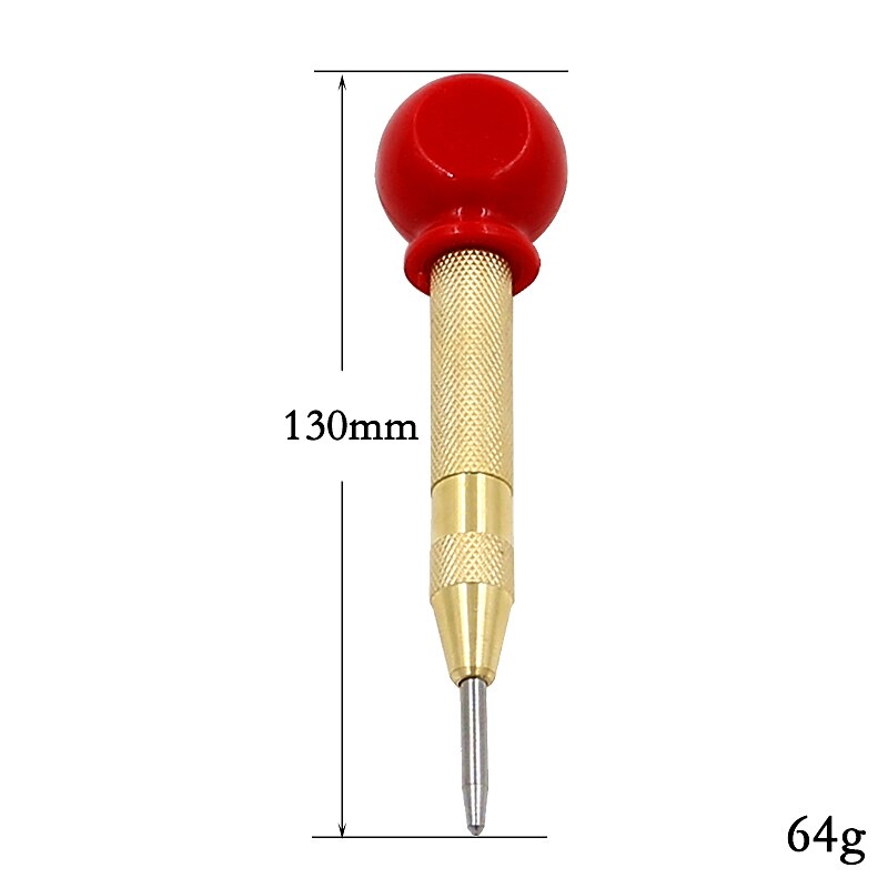 1PC Automatic Center Punch Center Hole Punch Machinists Carpenters Tool Wood Press Dent Marker Woodwork Tool Drill Bit3