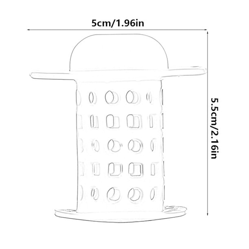 Bathroom Drain Hair Catcher Bath Stopper Plug Sink Strainer Filter Sewer Dredge Device Shower Hair Stopper Kitchen Bathroom Anti-clogging Bathroom Accessories4