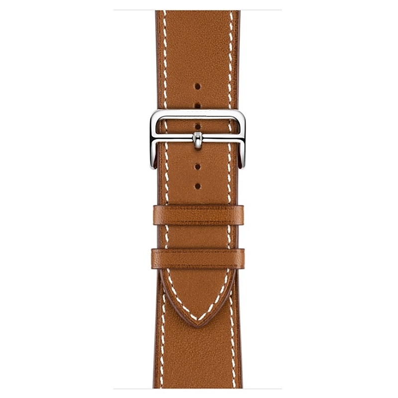 Compatible with Apple Watch band 38mm 40mm 41mm 42mm 44mm 45mm 49mm Luxury Adjustable Stainless Steel Buckle Genuine Leather Strap Replacement Wristband for iwatch Series Ultra 8 7 6 5 4 3 2 1 SE3