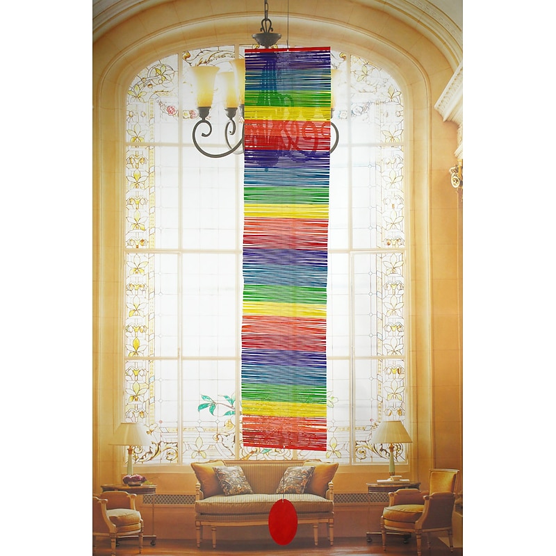 Metal Black Aluminum Wind Chime Handmade Gift Dream Catcher Ornament Wall Hanging Outdoor Decor 80*50*8cm3