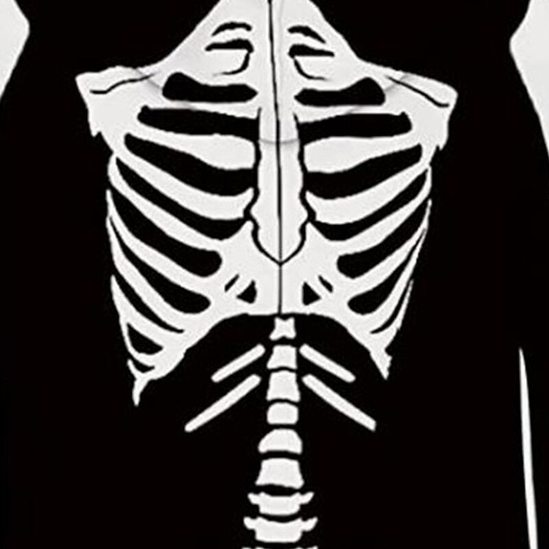 Halloween Boys 3D Skull Hoodie Long Sleeve 3D Print Fall Winter Punk Vintage Sports Polyester Kids 4-12 Years Outdoor Daily Indoor Regular Fit3
