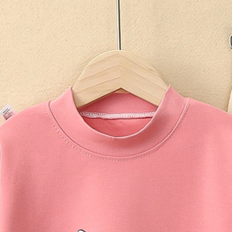 Girls' 3D Animal Pants Set Clothing Set Long Sleeve Fall Winter Active Daily Kids 2-12 Years Vacation Regular Fit3