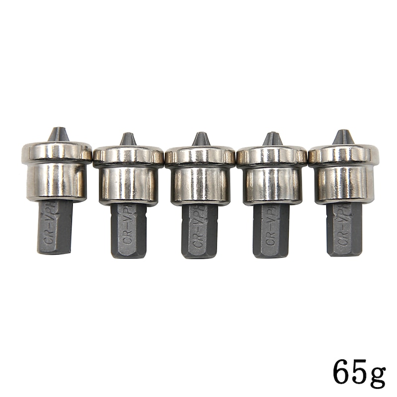 10pcs25mm/Set Magnetic Positioning Screwdriver Bits Head Woodworking Screw Hex Shank Positioning Bit batch Head 13