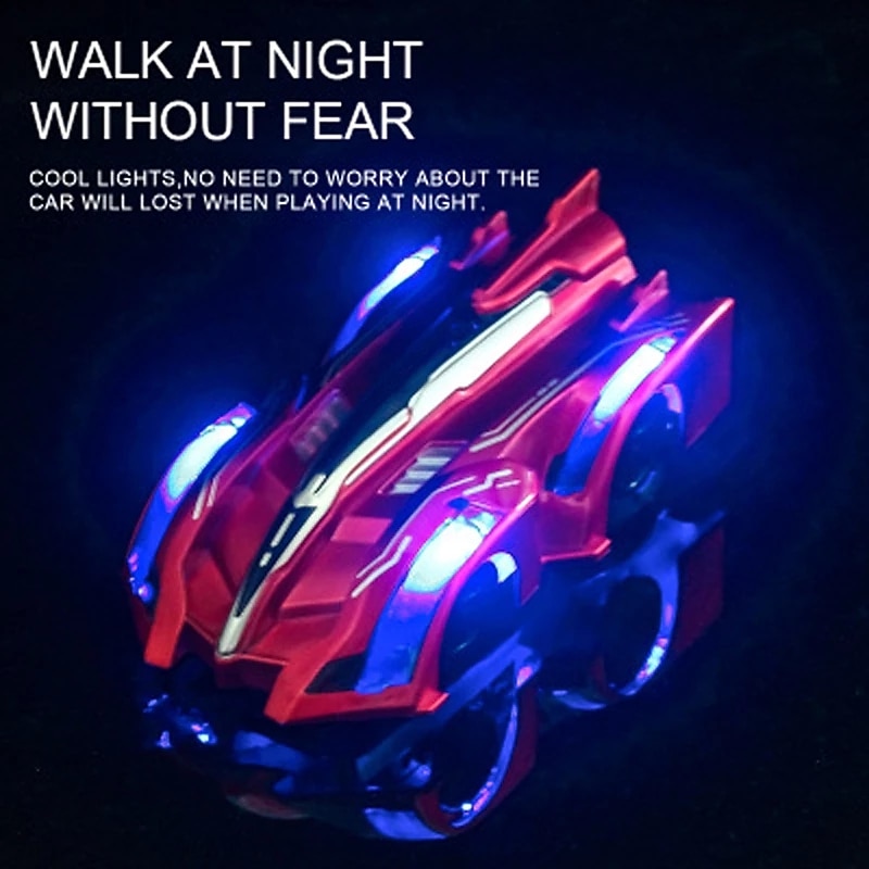 Remote control wall climbing car Electric stunt climbing drift car that can climb walls Rechargeable children's toy car4