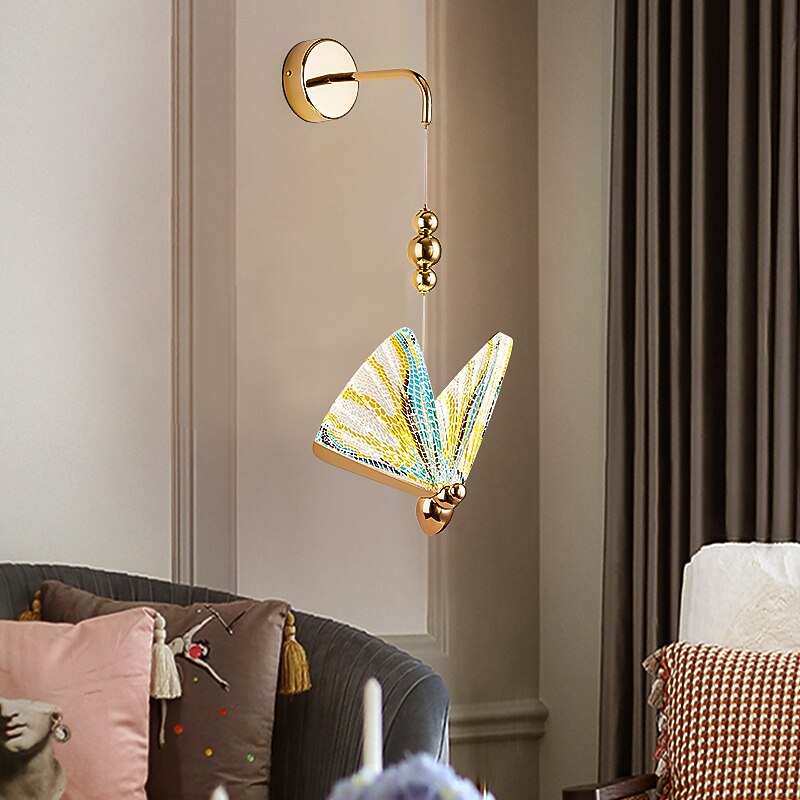 LED Nordic Style Indoor Wall Lights Living Room Shops / Cafes Aluminium Alloy Wall Light 85-265V2