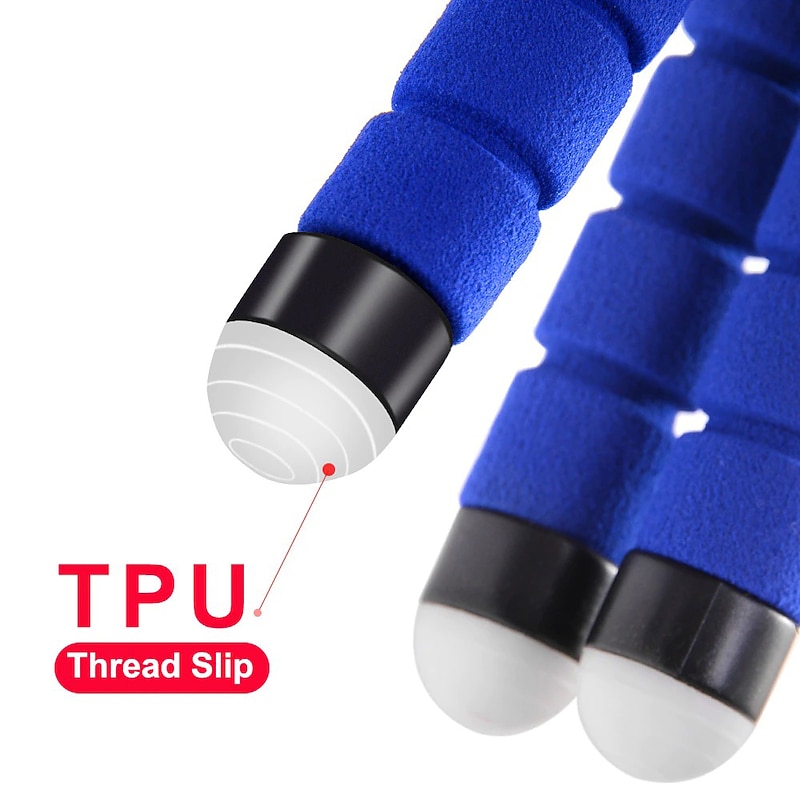 Octopus Leg Style Tripod Flexible Portable Adjustable Slip Resistant Phone Holder Mini Support with Clip for Desk Selfies Vlogging Live Streaming Compatible with Cellphone Smartphone Accessory4