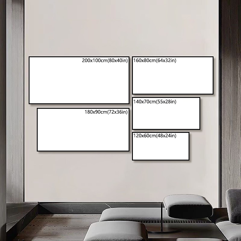 Oil Painting 100% Handmade Hand Painted Wall Art On Canvas Abstract Ocean Sailboat Sunset Landscape Home Decoration Decor Rolled Canvas No Frame Unstretched2