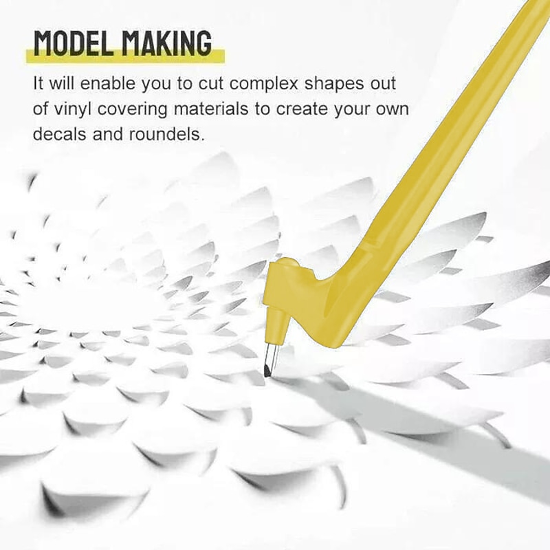 Craft Cutting Tools 360 Rotary Cutter Paper Jam Pattern Carving Knife Decoupage Sculpture Engraving Cutter DIY Art Design Tool2