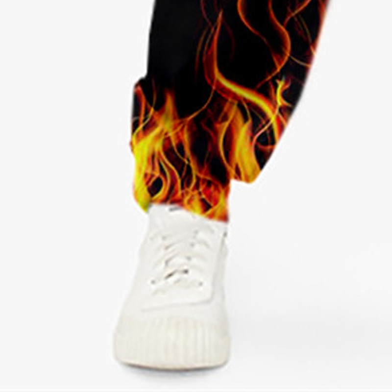 Boys 3D Graphic Pants Fall Winter Active Streetwear 3D Print Kids 3-12 Years Outdoor Sport Casual Regular Fit3