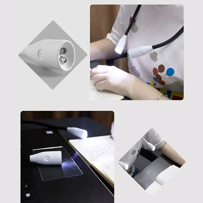 Led Neck Light Portable Dimmable LED Reading Lamp Neck Hanging Hug Lamp Flexible Handsfree Night Run Walking Lighting Outdoor 1pcs3