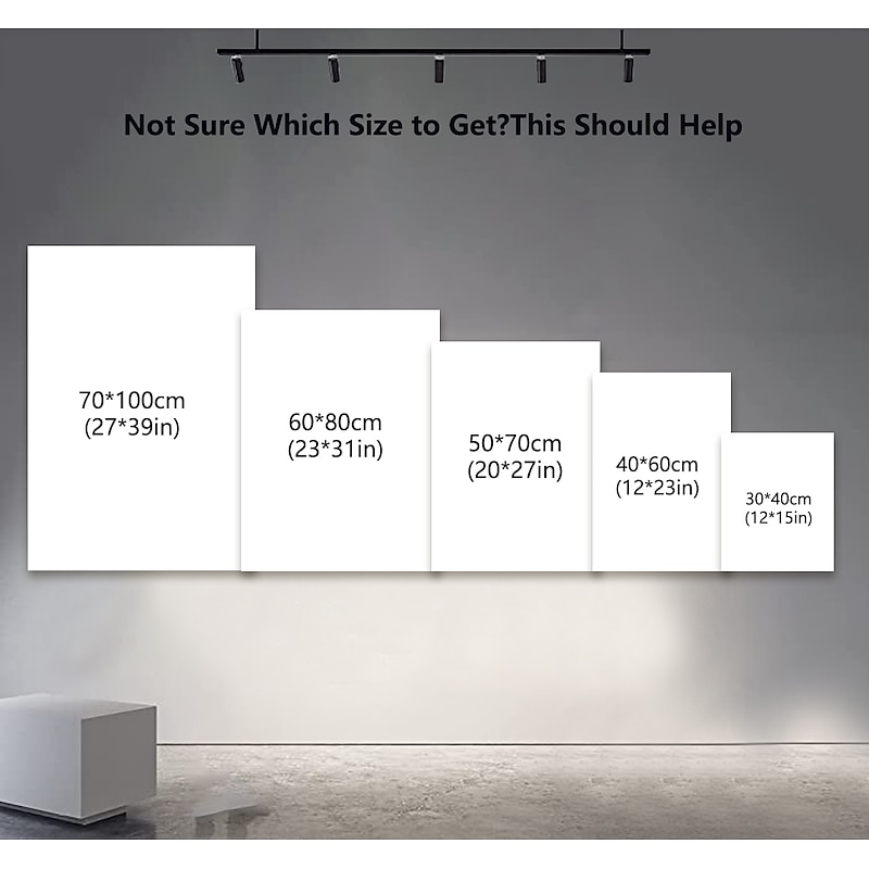 Wall Art Canvas Prints Posters Painting Mr.Panda Quote Artwork Picture Home Decoration Décor Rolled Canvas No Frame Unframed Unstretched3