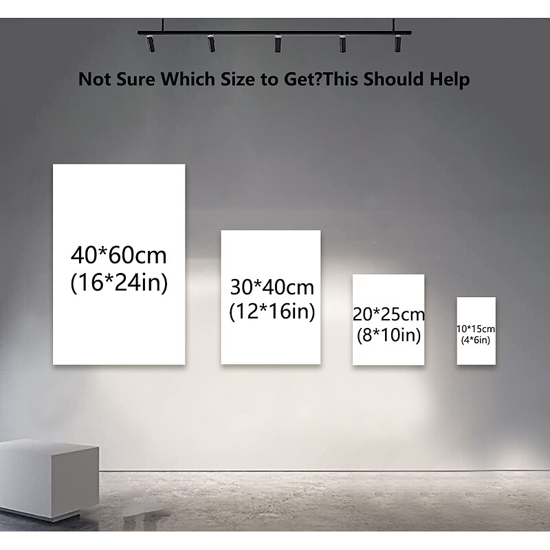 People Modern Art Prints Wall Art Abstract Painting Black Gold Canvas Prints Rolled Canvas Prints No Frame Unframed Unstretched2