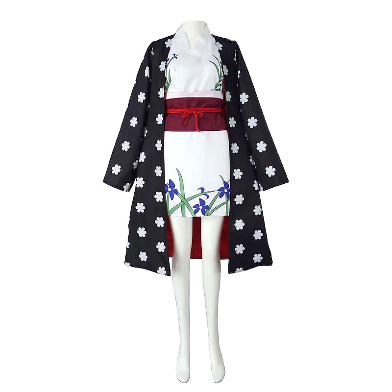 Nico Robin Anime Outfits Masquerade Kimono Kimono Coat For Women's Adults'
