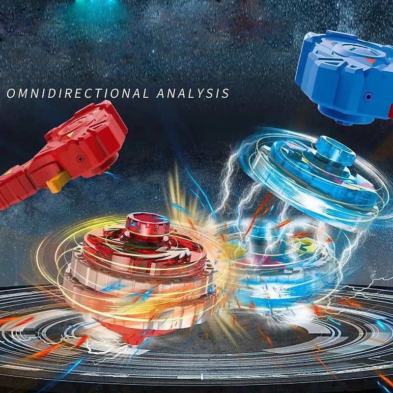 Gyro Toys Exploding Spinning Alloy Light Emitting Combat Gyro Spinning Ejection Versus Launch4